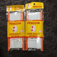 getah seluar getah bulat warna hitam dan putih/getah kain/knicker elastic/oscar elastic.