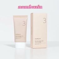 B-cares พร้อมส่ง Numbuzin No.3 Porcelain Base-skiptone up beige 50ml ครีมกันแดด 3 อิน 1 เมทอัพโทน