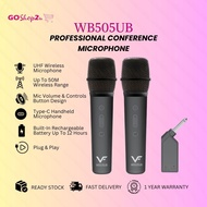 WB505 UB 2 Wireless Microphone 6.5mm Jack Mic Received Type-C Rechargerble Microphone