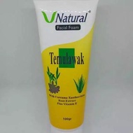 V NATURAL FACIAL FOAM TEMULAWAK 100GR - V NATURAL FACIAL Soap