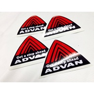 ADVAN cutting sticker
