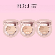 TRIAL SAMPLE 3 PACK HEXZE long-lasting oil-control moisturizing cushion