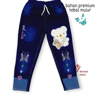 LATEST STOCK Girls' jeans 1-12 Years Butterfly Doll Variations / Girls' Long jeans / Girls' jeans / 