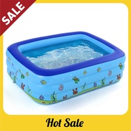 Portable Swimming Pool Inflatable Baby Swimming Pool Outdoor Children Basin Kid Bathtub (Standard)