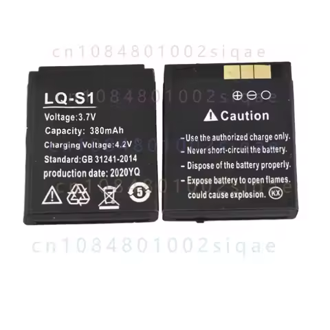 FOR 5-10pcs/lot LQ-S1 3.7v DZ09 380mah AB-S1 Y1 M9 Children's Adult Smart Phone Watch Lithium Batter