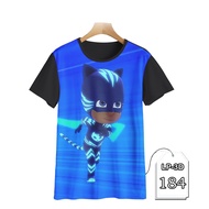 PJ Mask Kids T-Shirt Cartoon TV Kids Clothes LP3D-184