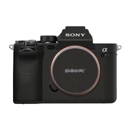 Sony A7M4 相机保護貼膜，機身貼磨砂3M紙（蜂巢黑）