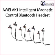 [IX] AWEI AK1 Intelligent Magnetic Control Bluetooth Earphone Wireless