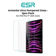 ESR iPad Pro 11 (2024) / Pro 13 (2024) Armorite กระจกเทมเปอร์เฉียบแพ็ค2ชิ้น