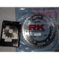 CBR600 / CBR1000 RK SPROCKET DEPAN BELAKANG (FRONT & REAR) 525 15T 16T 41T 43T