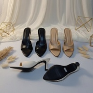 Bulgundy MOKA Women's Heels 7 Cm High Trendy Heels