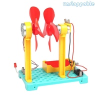 Un* Science Experiment Kits Wind Power Model Kits Kids Science Toy For Science Study
