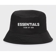 Essentials Fear of God Logo Bucket Hat