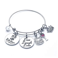 M MOOHAM Birthday Gifts for Women Girls Bracelet - Expandable Charm Bracelets 10th 20th 30th 40th 50