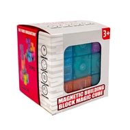 Magnetic Building Blocks Rubik's Cube Luban Soma Cube Three-Dimensional Assembling Building Blocks M