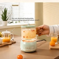800ml Smart Mini Electric Kettle Health Pot, Multi-Function Tea Brewer Stew Pot, Keep Warm Function 