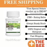 Amway NUTRILITE Iron Folic or Iron-Folic 120 Tablets (Ready Stock)