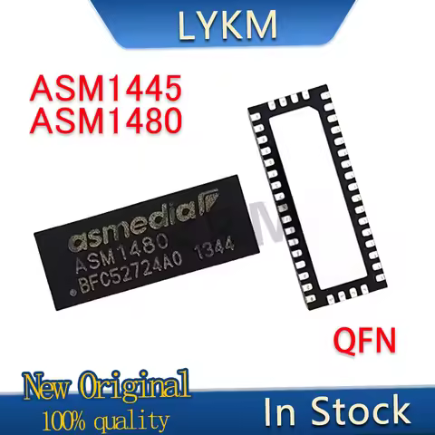 5/PCS New Original ASM1445 ASM1480 QFN42 In Stock
