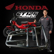 Rackหลังตะแกรงท้ายสีโครเมี่ยม CT125 ทรง VZ สีโครเมี่ยม  Honda CT125 Gen 1-2-3 ทรง VZ CT125vz-02
