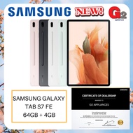 SAMSUNG (Authorised Dealer) GALAXY TAB S7 FE WITH S-PEN 64GB + 4GB WIFI SM-T733N (ORIGINAL WARRANTY SAMSUNG MALAYSIA)