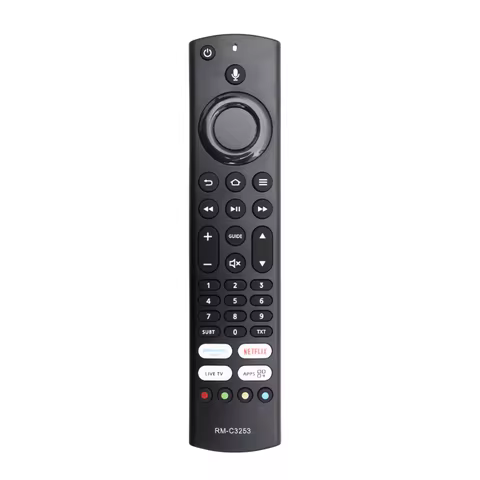 Replace RM-C3253 Voice Remote Control for JVC Fire TV Compatible with Models LT-49CF890 LT-55CF890 L