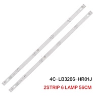 TCL 32"LED TV BACKLIGHT D32A810 B32A739 L32F3301B LAMP BAR 4C-LB3206-HR01J/HR08J