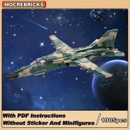 Máy bay ném bom chiến lược quân sự công nghệ cao F-111 Heo đất trinh sát MOC Khối máy bay chiến đấu