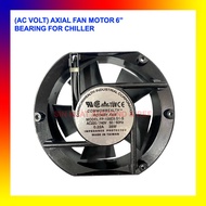 (AC VOLT) AXIAL FAN MOTOR 6" SLEEVA BEARING FOR CHILLER 6 INCH AC 240 REFRIGERATOR FAN MOTOR