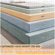 sofa cushion Customizable 65D/60D/50D/35D High Density Sponge Mat Shoe changing stool bench Sponge C