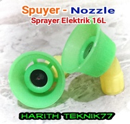 Nozzle spuyer sprayer elektrik n manual model bengkok mata 1