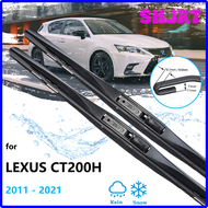 SHJRT 2x สำหรับ Lexus CT 200H 200 CT200h ZWA10 2011 ~ 2021ที่บังแดดหน้ารถยนต์กระจกบังลมของเล่นเด็กบา