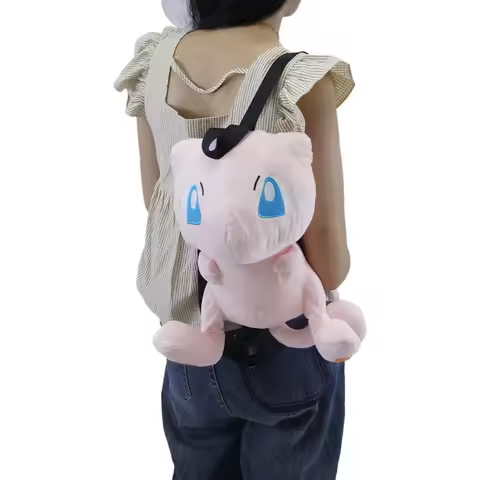 TAKARA TOMY Pokemon Backpack Anime Jigglypuff Bag New Cartoon SchoolBag Birthday Gift