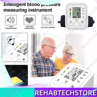 RehabTechStore Rechargeable Digital Arm Blood Pressure Monitor Original Accurate Large Screen