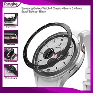 Ringke Galaxy Watch 4 42mm / 3 41mm Bezel Styling 15 Black Protector