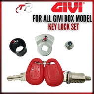 GIVI KAPPA BOX KEY LOCK SET KUNCI LOCK SET KITS Kotak Kappa For All Givi Box Model Top Case Monolock