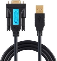 USB 2.0 to Serial Adapter USB RS232 Cable USB Serial Cable Converter DB9 USB with Prolific Chip Gold