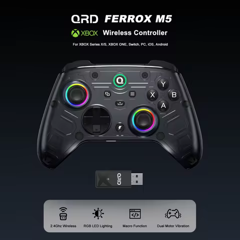 QRD FERROX M5 Xbox Controller Wireless Gamepad for Xbox Series X Xbox Series S Xbox One game console