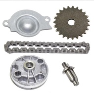 GY6 125/150 Engine Oil Pump Gears Scooter GY6 Engine Oil Pump Gears 1P52QMI Motor