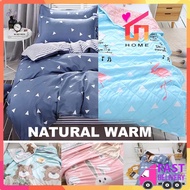 🏠InHome🏠 Blanket Single Quilt Comforter Single Blanket Queen Size Selimut Gebu Selimut Cotton Selimu