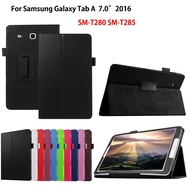 For Samsung Galaxy Tab A A6 7.0 2016 Case T280 T285 SM-T280 SM-T285 Smart Cover Tablet Flip Stand PU Leather Case