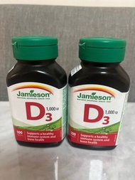Jamieson D3 (100粒）$90 /2樽