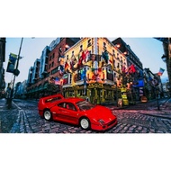 2 Pieces Of Scene 3d View Road Corner Head For 1/64 Model Cars