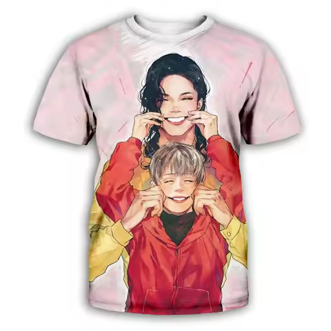 PLstar Cosmos Michael Jackson Macaulay Culkin T shirt hype vintage VTG retro T-shirt King of pop top
