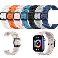 For itel O11/O15/O23 Breathable Watch Strap Silicone Soft Replacement Strap