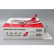 JC Wings LH2133 1: 200 Shanghai Airlines B737-Max8 B-1379 Alloy Model