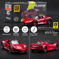 1:64 Scale Porsche 918 Model Car Collectible 64mm