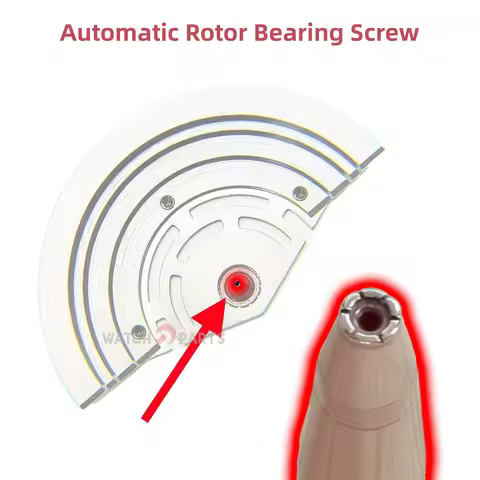 Watch Movement Automatic Rotor Bearing Screw for Rolex Cal 3135/3035/2135/2235/1570 Self-winding Rot