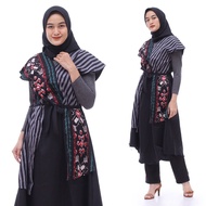 TERLARIS DRESS ANDIN IKATAN CINTA DRESS AYAMIA KOMBINASI ATASAN WANITA TERBARU CANTIK KEKINIAN BAJU