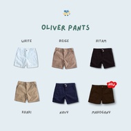 IRISGO! Wander - Toddler Chino Shorts Navy Brown Plain Chinos Pants Premium Children's Bottoms