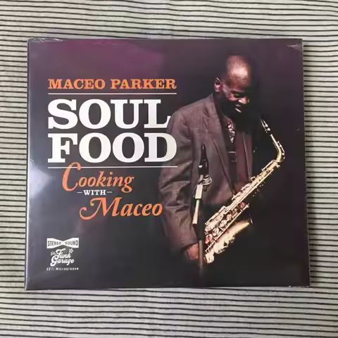 CD Maceo Parker – Soul Food: Cooking with Maceo ,2020 The Funk Garage/Mascot CD, 10 Tracks, First St